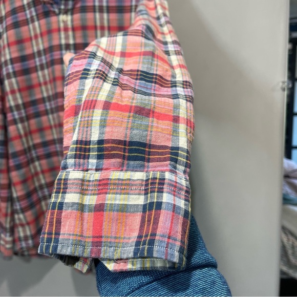 Náutica Long-sleeve Burton Down Plaid Shirt Men Size XL - Picture 5 of 11